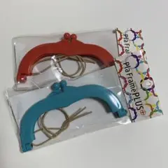 日本製　プラスチックがま口