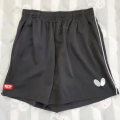 BUTTERFLY ブラック 卓球ショーツ