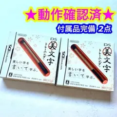 【付属品完備】DS美文字トレーニング 2点セット