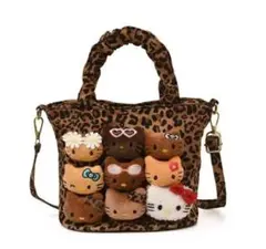 ハローキティ ヒョウ柄バッグ