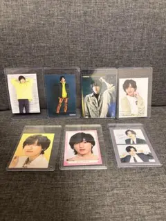 【なにわ男子】道枝駿佑　フォトカード7枚セット