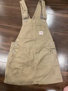 デニム ジャンバースカート