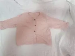 バースデイ Favon ピンク カーディガン 90