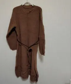 ニット ブラウン