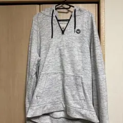 Hollister グレー プルオーバーパーカー