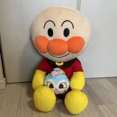 アンパンマン　なかよしパン小物入れぬいぐるみLL