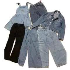※短期間掲載　子供服　デニム系まとめ売り　130センチ