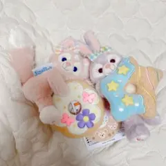 新品 ステラルー リーナベル ぬいぐるみバッジ　２点　フィルドウィズジョイ