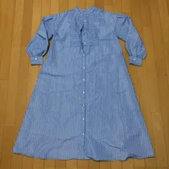 AZUL ストライプ ロングワンピース