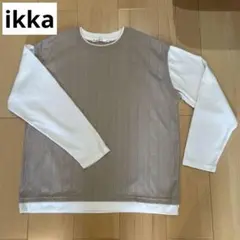 ikka 長袖カットソー　M