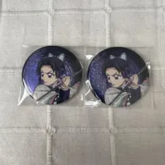 鬼滅の刃 無限城編 第一章 ランダムグリッター缶バッジ 胡蝶しのぶ 2個セット
