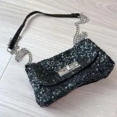 FOREVER21 スパンコール 2WAYバッグ キラキラ クラッチ ショルダー