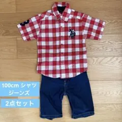 ラルフローレン　ポロシャツ　男の子　100cm　ジーンズ　パンツ