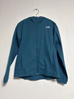 ノースフェイス ジャケット パーカー ブルーグリーン 軽量　(小さめM)