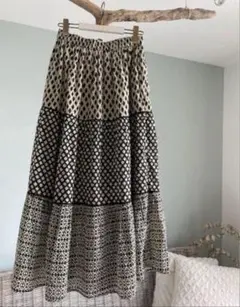 新品♡ GBLUE modern print skirt