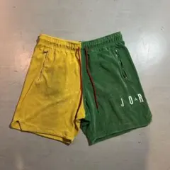 サ*ン様 NIKE JORDAN パイル ショーツ ブラジル ラスタ カラー パのサムネイル