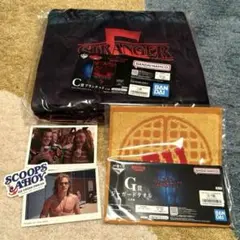 ストレンジャーシングス 一番くじ　ブランケット　タオル　ブロマイド&ステッカー