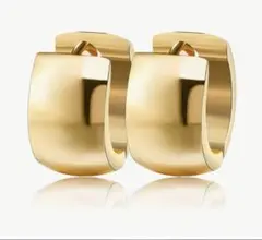 ☆超人気☆シンプルフープピアス 高品質サージカルステンレス金属アレルギー