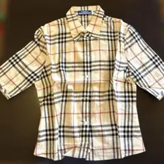 BURBERRY BLUE LABEL 半袖シャツ