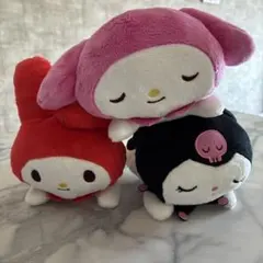 新品未使用マイメロディ・クロミ ぬいぐるみセット タグ付き - メルカリ
