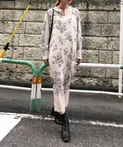 AMERI　REHEMA KEY NECK DRESS vintage