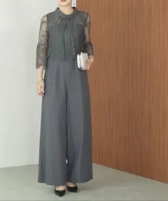 パンツドレス　結婚式