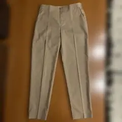 ユニクロ　スマートアンクルパンツ　ベージュ