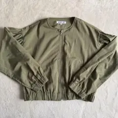 GLOBAL WORK ミリタリーブルゾン