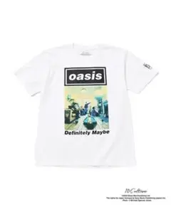 oasis Definitely Maybe Tシャツ ホワイト XL