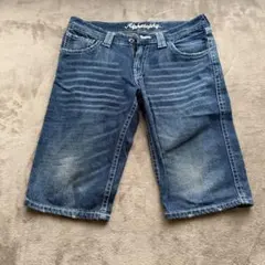 メンズ　デニム　ハーフパンツ　ウエスト82cm