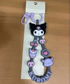 クロミ　ラバーコードキーホルダー　サンリオキャラクター大賞