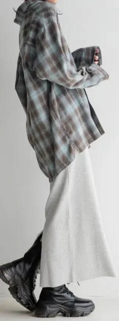 ローリーズファーム快適リブタイトスカート