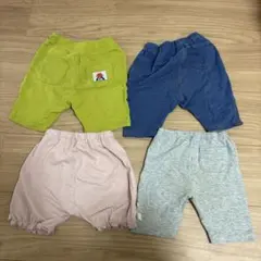 ショートパンツ4点セット　80 90