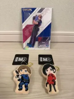 バイオハザード USJ レオン コレクタブルマスコット ぬいぐるみ ユニバ