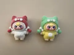 ベイビースリー　ねこ耳フード マスコットのサムネイル