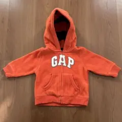 babyGap フード付きオレンジトレーナー 6-12ヶ月 70サイズ