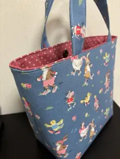 キャスキッドソン　スケートパーティー　トートバッグ　ハンドメイド
