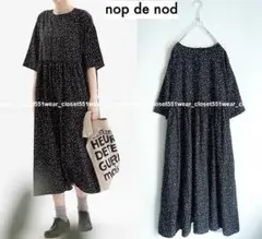 新品　ノップデノッド nop de nod プリーツ　ワンピース　ノースリーブ 楽天市場】nop de nod ワンピースの通販