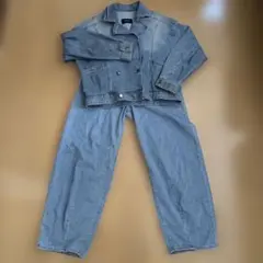 レディース デニムセットアップ