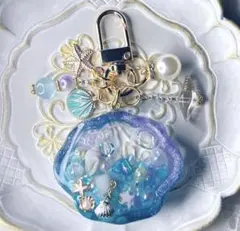 貝殻ちゃん♡な♡ シェイカーキーホルダー　♡ シャカシャカキーホルダー　♡