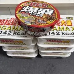 ペヤング超超超大盛りGIGAMAX焼きそば✖︎8&UFO爆盛りバーレルのサムネイル
