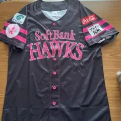 SoftBank Hawks ユニフォーム 黒/ピンク