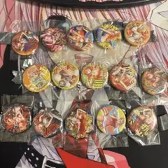 ONE PIECE 輩缶バッジコンプリートコレクション ミニ缶バッジ　15個