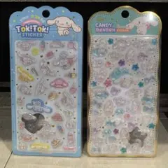 正規品　サンリオ　シナモロール 3D・TOKTOK・キャンディボンボン　シール