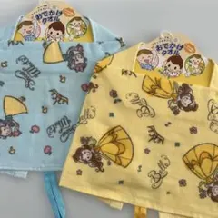 【新品未使用】 ２枚セット プリンセス ディズニー ループ おでかけタオル