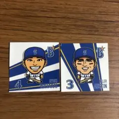横浜DENAベイスターズ 渡会　オースティンステッカーセット