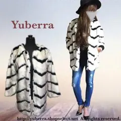 ウェーブ デザイン ノーカラー ファーコート duras zara 好き様◎