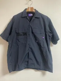 ノースフェイスパープルレーベル M ナイロン フィッシングシャツ