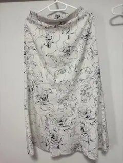 GRL 花柄フレアロングスカート