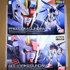 RG 1/144 フリーダムガンダム ・ エールストライクガンダム
